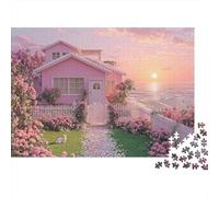 Scenery Travel Town Jigsaw Puzzles Extremely Challenging Suitable for All Ages And Genders Strengthens Bonds Passes The Time 300pcs (40x28cm)