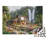 Scenery Travel Town Jigsaw Puzzles Extremely Challenging Suitable for All Ages And Genders Strengthens Bonds Passes The Time 1000pcs (75x50cm)