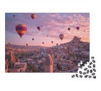 Scenery Travel Town Jigsaw Puzzles Highly Challenging Great Fun The Perfect Way to Pass The Time Decorative Puzzle Pieces 500pcs (52x38cm)