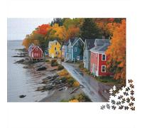 Scenery Travel Town Jigsaw Puzzles Moderately Challenging Ideal for Decorative Display Perfect for Passing The Time 500pcs (52x38cm)