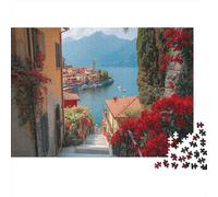 Scenery Travel Town Jigsaw Puzzles Moderately Challenging Ideal for Decorative Display Perfect for Passing The Time 500pcs (52x38cm)