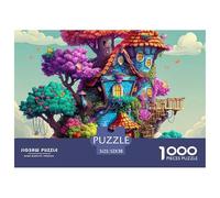 Scenery Tree A Unique 1000 Piece Jigsaw Puzzlewoods Colourful Puzzling Challenging & Brainteasing Adult JigsawsPuzzles - 100% Recycled Cardboard100% Recvcled Cardboard52x38cm/1000pcs