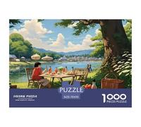 Scenery Unique 1000 Piece Jigsaw Puzzle for Adults -, Puzzling, Landscape Challenging Brainteasing Adult Jigsaws - Jumbo Puzzles for Classic Educational Games Impossible Hard Challenge70x50cm/1000pcs