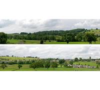 Scenic Backgrounds - 15 inches high - Village (203A)