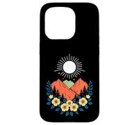 Scenic Hike Finding Wildflowers in the Mountains Outdoor Case for iPhone 15 Pro