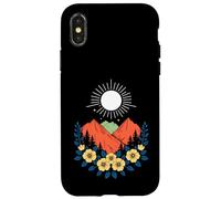 Scenic Hike Finding Wildflowers in the Mountains Outdoor Case for iPhone X/XS