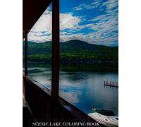 Scenic Lake template Coloring Book sir Michael limited edition : lake george New York coloring book