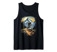 Scenic Mountain Biker Adventure Tank Top