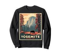 Scenic National Park Design and a Grizzly Bear, A Yosemite Sweatshirt