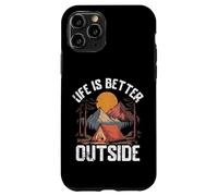 Scenic Nature Mountains and Tent Under the Stars Case for iPhone 11 Pro
