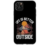 Scenic Nature Mountains and Tent Under the Stars Case for iPhone 11 Pro Max