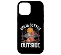 Scenic Nature Mountains and Tent Under the Stars Case for iPhone 12 Pro Max