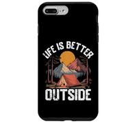 Scenic Nature Mountains and Tent Under the Stars Case for iPhone 7 Plus/8 Plus