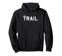 Scenic Path Adventure Bike Forest Nature Ride Pullover Hoodie