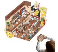 Scenic Stickers, 3D Children's Stickers - Create Your Own Miniature Decoration for Creative Journal, Notebook, Wall and Bedroom Decoration