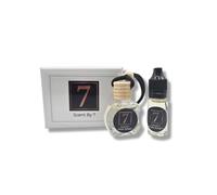 Scent by 7 Fresh Twilight Inspired by Sauvage Air Freshener - Strong Odor Eliminator with 10ml Refill - Best Car Air Freshener
