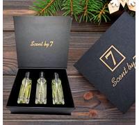 Scent by7 Men's Perfume Gift Set (3x30ml) - Premium Fragrance Collection Inspired by Aventus, Chanel Bleu, Sauvage - PerfectGift for Him