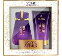 Scent Favourites Exotic Affair Pour Femme EDT & Body Wash Gift Set Cover yourself in this sweet and sultry exotic elixir