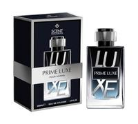Scent Favourites Prime Luxe Pour Homme Eau de Cologne, Black, Silver, Glass Bottle, 100ml, 3.4 FL.OZ, Luxury Men's Fragrance