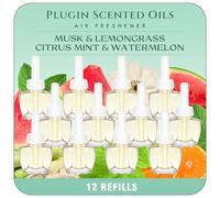Scent-Hi Plug in Air Freshener Refill 12 Pack, Compatible Air Wick & Glade