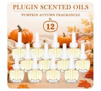 Scent-Hi Pumpkin Plug In Air Freshener Refills 12 Pack for Glade & Air Wick
