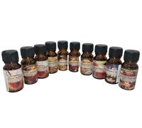 Scent Oil 10er-Set Christmas Fragrances Aroma Raumduftöl Diffuser Room Duftölset