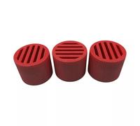 Scent Training Containers - Set of 3 Vented Screw-Top Boxes (RED)