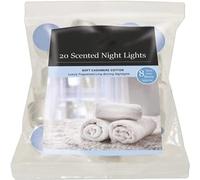 Scented and Unscented Tealight Candle Packs - Available in Multiple Refreshing and Soothing Fragrances | 8Hr Long Lasting Burn Time | Home Decorative Accessory (Cashmere Cotton)