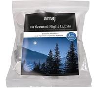 Scented and Unscented Tealight Candle Packs - Available in Multiple Refreshing and Soothing Fragrances | 8Hr Long Lasting Burn Time | Home Decorative Accessory (Midnight Patchouli)