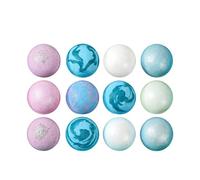 Scented Bath Bomb Set 12 Piece - Moisturizing Bubble Balls for Kids Girls Boys Bath Time Fun | Natural Salt Blend Colorful Fizzy Soak Skin Care Home Bathroom Party Gift Set Title 2 (176 Characters)