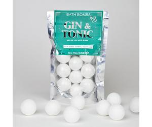 Scented Bath Bombs Gin And Tonic Scent Fun Bathtime Gift For Her Gift Republic