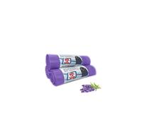 Scented Bin Bags Biodegradable, Very Strong, Set 3 Rolls Counts 30 bags, 60L Lavender, Bin Liners with Drawstring 100% Recycled Trash Bags for Ki