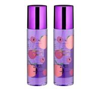 Scented Body Mist 250ml x Pack of 2 - Summer Peach - Feel Fresh, Fragrant and Inspired Each Day - With Its Portable Bottle Size, You Can Freshen Up Throughout the Day