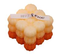 Scented Bubble Candle - Bubble Candle | Soy Wax Cube Candles | Halloween Skull Scented Candles | Creative Bubble Cube Candle | Safe Scented Candles for Holiday and Party