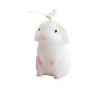 Scented Candle Gift Set Instagram Props Rabbit Candle Soy Wax Candle Decorations For Home - wojonifuiliy01 (White, One Size)