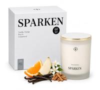 Scented Candle Gift Set, Vanilla, Orange Pear & Cedarwood, Soy 60 Hr