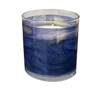 Scented Candle - Jelly Wax Candles | Handmade Artistic Blend & Shimmering Style for Decorative Lighting in Bedroom, Offices, Spa, Bathroom, Housewarming Celebration or Seasonal Display