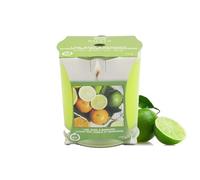 Scented Candle Lime, Basil & Mandarin 170g Single Wick 45hrs Glass Jar Gift Idea
