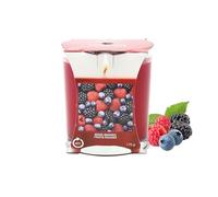 Scented Candle Mixed Berries 170g Single Wick 45hrs Glass Jar Gift Idea