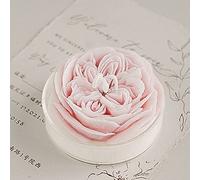 Scented Candle Set Long Lasting Candles Rose Flower Shaped Scented Candle Handmade Aroma Soy Wax Decorative Candle Table Photo Prop Birthday Prefect For Meditation Stress Candle Holder (A, One Size)
