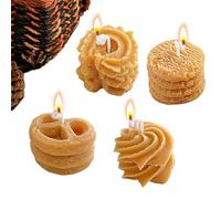 Scented Candles For Home - Lovely Decorative Candles, 4 Pieces Aromatherapy Handmade Shaped | Scented Candle Decor | Birthday Valentine's Day Holiday
