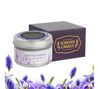 Scented Candles for Home - Meditation Positive Energy Scented Candle - Lavender Fragrance Manifestation Candle for Living Room, Yoga Room, Work Area, Bedroom