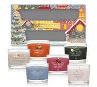 Scented Candles Gift Set | 6 Mini Filled Votive Candles | Perfect Christmas Gifts for Women | Passport to the Holidays Collection, Signature