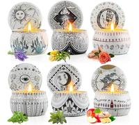 Scented Candles Gift Set, Natural Soy Wax, Stress Relief Gifts for Women, 6 Pack 5.65Oz Aromatherapy Candle, 150H Lasting Burn, Ideal Gifts for Birthday, Mother's Day, Thanksgiving, Christmas