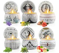Scented Candles Gift Set, Natural Soy Wax, Stress Relief Gifts for Women, 6 Pack 5.65Oz Aromatherapy Candle, 150H Lasting Burn, Ideal Gifts for Birthday, Mother's Day, Thanksgiving, Christmas