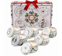 Scented Candles Gift Set, Natural Soy Wax, Stress Relief Gifts for Women, 6 Pack 5.65Oz Aromatherapy Candle, 150H Lasting Burn, Ideal Gifts for Birthday, Mother's Day, Thanksgiving, Christmas
