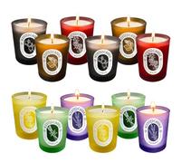 Scented Candles Gift Set of 12 Pack, Glass Jar Candles for 6 Scented, Long Lasting Soy Wax Aromatherapy Candle Set, Best Gifts with Gift Box for Every One