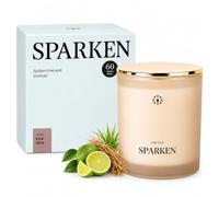 Scented Candles Gift Set, Soy Candle, Sicilian Lime & Vetiver, 60 Hr