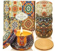 Scented Candles Gifts for Women: 4 Pack Candles Gifts for Women,Birthday,Anniversary,Home Fragrance Gift Set,Candle Multipack