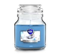 Scented candles in glass with lid, small, fragrance: anti-smoke
